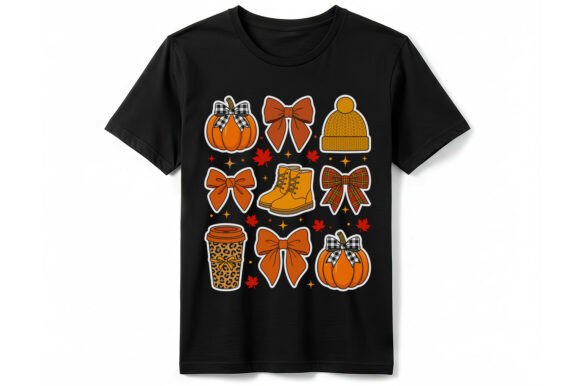 Cozy Fall Bows Pumpkin T-Shirt Review