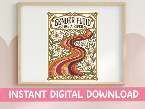 Gender Fluid Like a River Art Embroidery Review