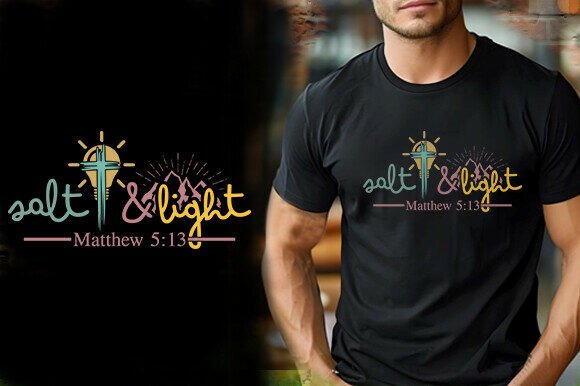 Salt and Light Vector Tshirt Design Review